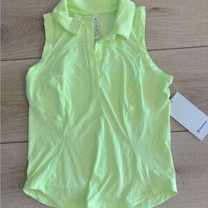 NWT Lululemon polo tank shirt